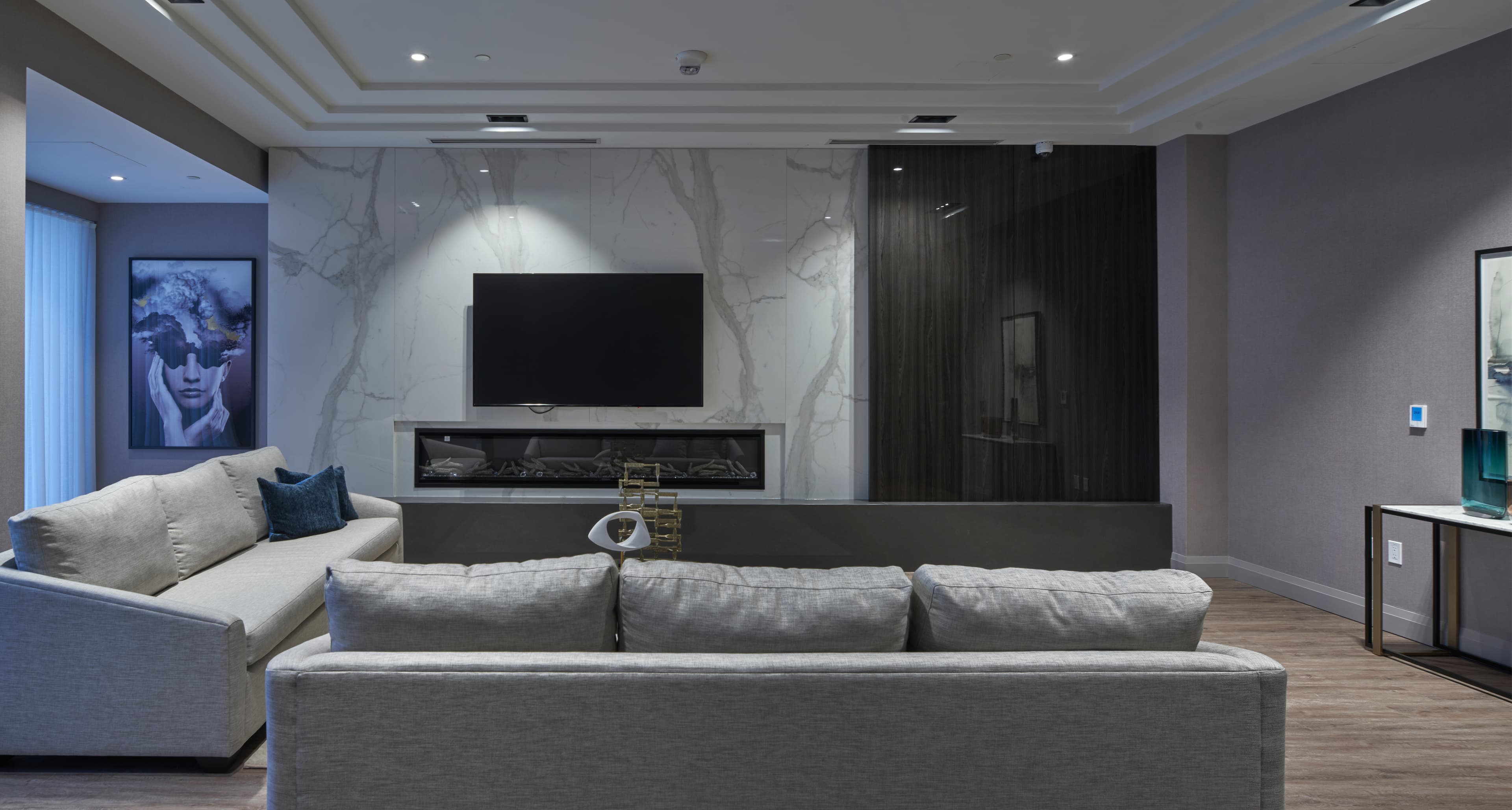 Party room at 293 The Kingsway